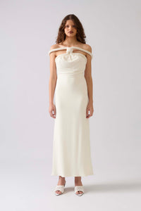 Vestido Cana II Tricot Chalk