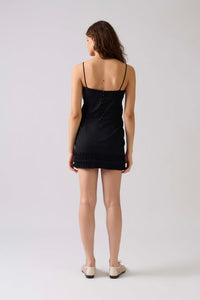 Vestido Shell Mini Nero