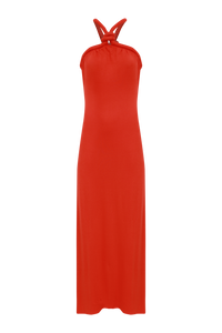 Vestido Cana II Tricot Scarlet