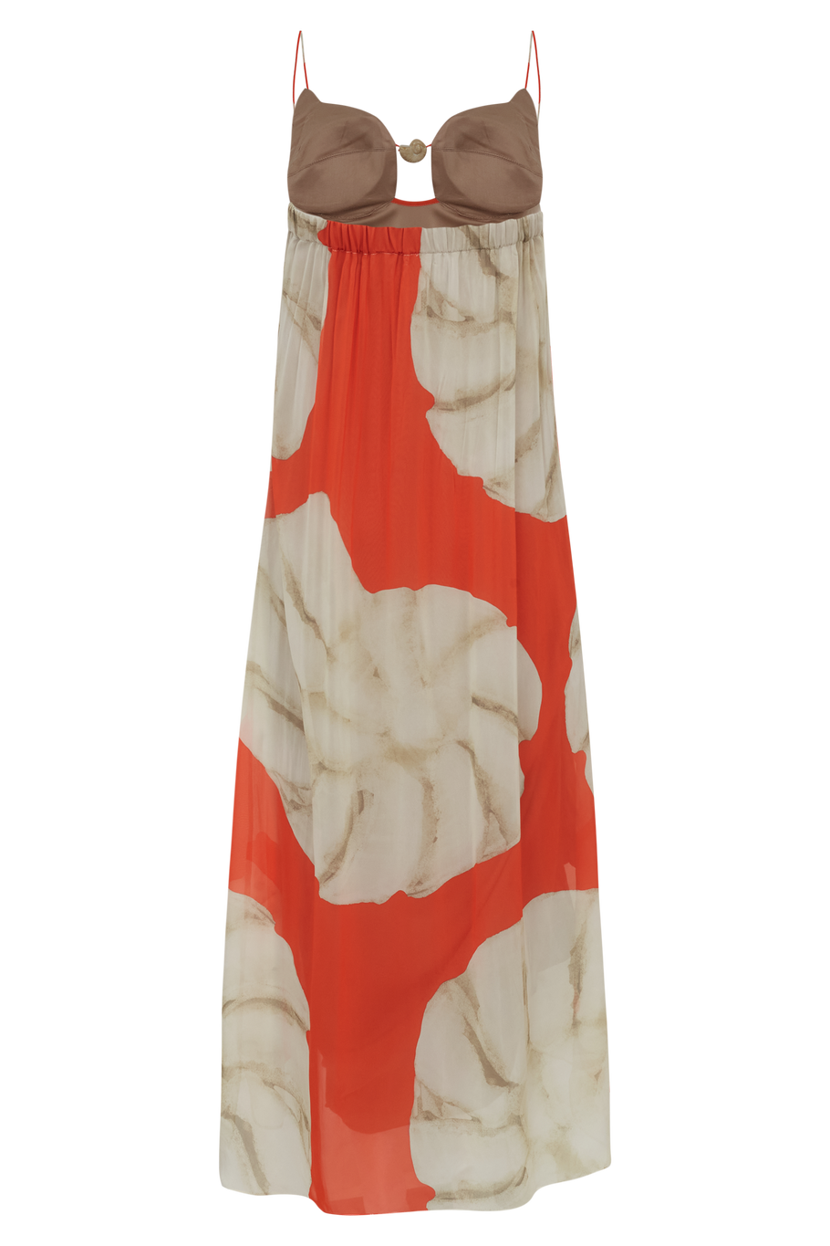 Vestido Vênus Midi Nautillus Amarilis