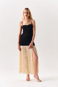 Vestido Tricot Cala Noir