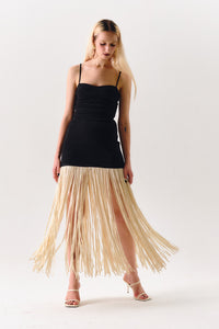 Vestido Tricot Cala Noir