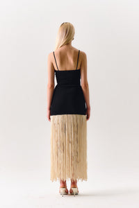 Vestido Tricot Cala Noir
