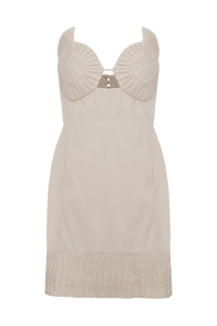 Vestido Shell Mini Off