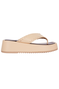 Flatform Alinhavo Creme