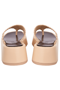 Flatform Alinhavo Creme