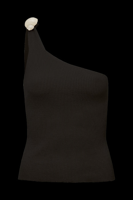 Top Tricot Nódi Nero