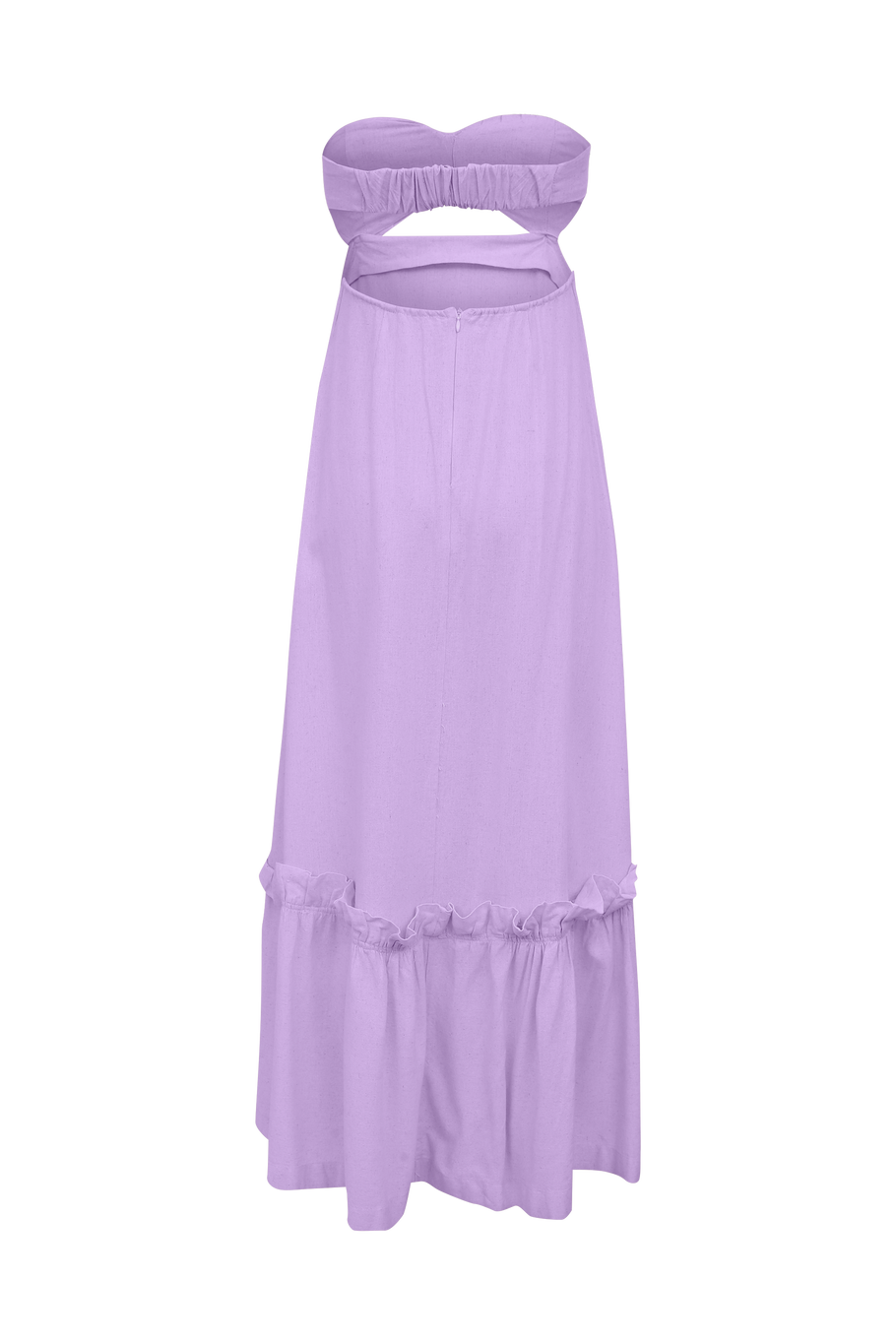 Vestido Shell Maxi Lilás